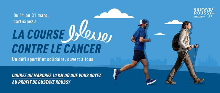 La course bleue contre le cancer