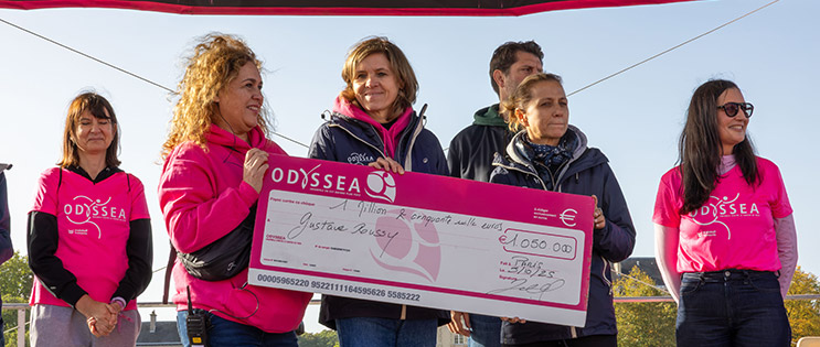 Odyssea - remise de chèque