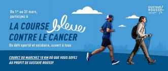La course bleue contre le cancer